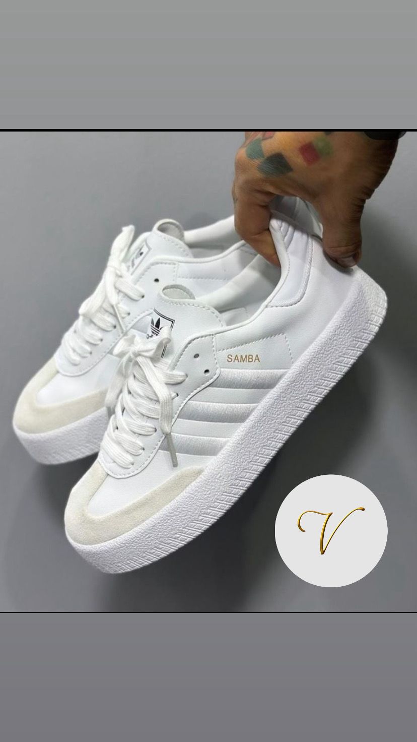Adidas Zapatillas Ad Sambae Branco Prata